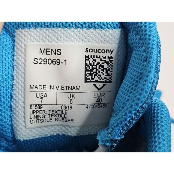 Saucony Kilkenny XC8 Running Cross Country Mid Sneakers Mens Size 7 Womens 8.5 - Picture 8 of 8